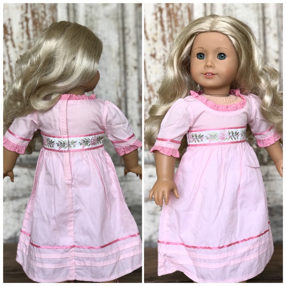 American Girl Caroline’s ‘Meet’ Dress ONLY